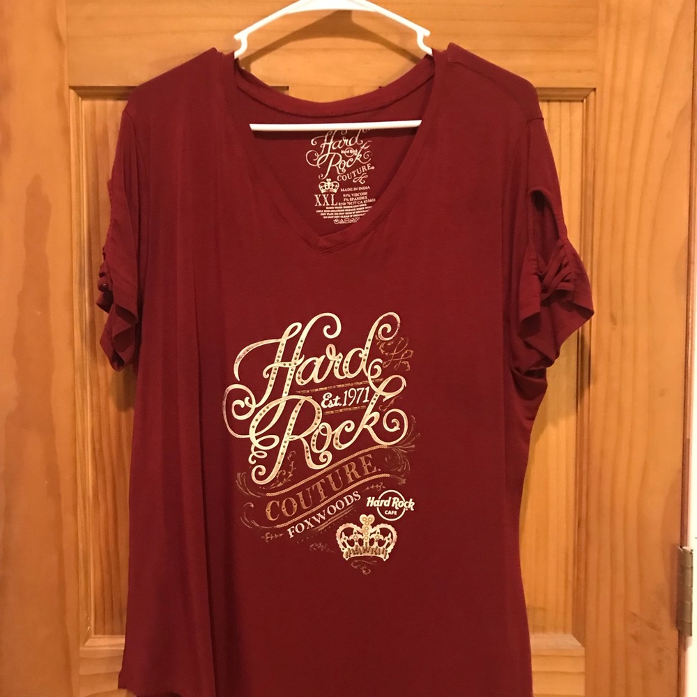 Hard Rock Couture Foxwoods graphic tee